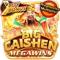 Big Cashen MegaWins slot game icon featuring a cowboy character and buy bonus feature.