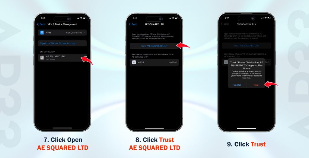 AP33 IOS APK Download Guide Step 3