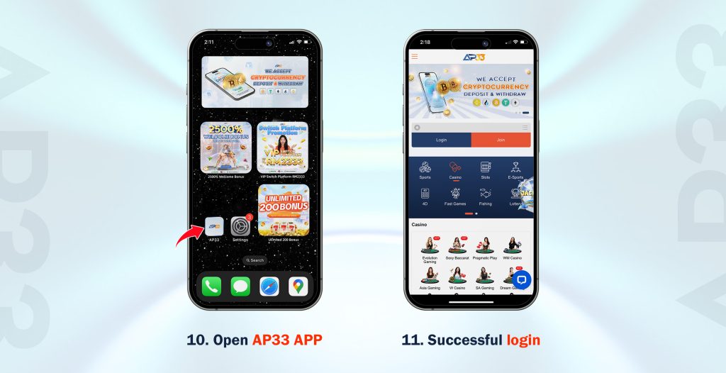 AP33 IOS APK Download Guide Step 4