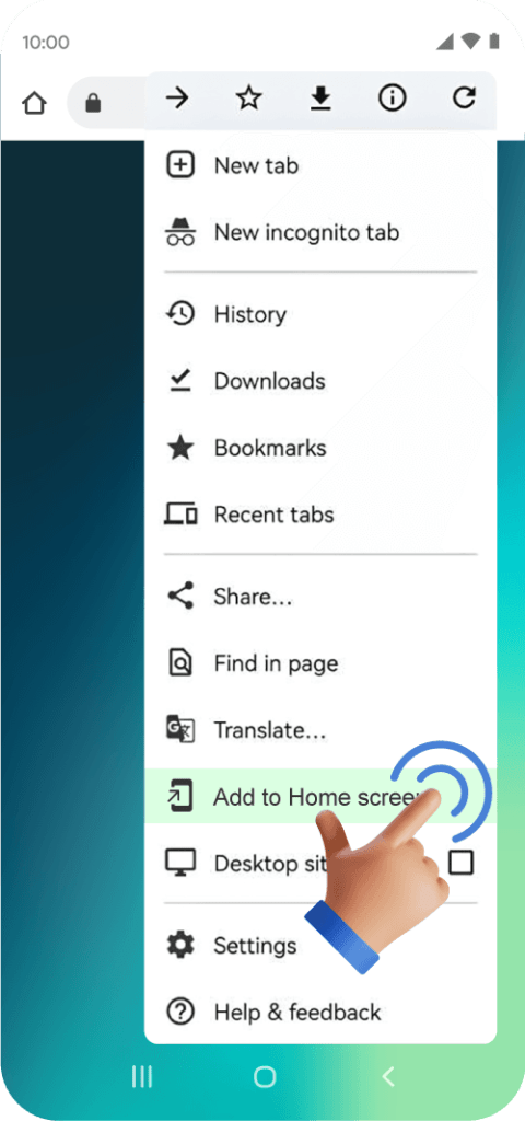 AP33 Android Web App Guide 3